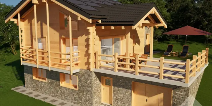 3 chalets d'exceptions à construire dans un écoquartier à La Tzoumaz