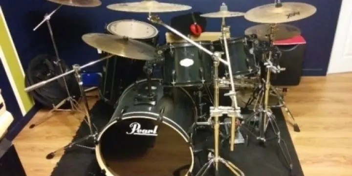 Batterie Pearl Vision / Cymbales Sabian