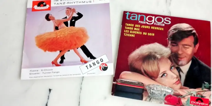 Disques vinyles 45 tours TANGOS