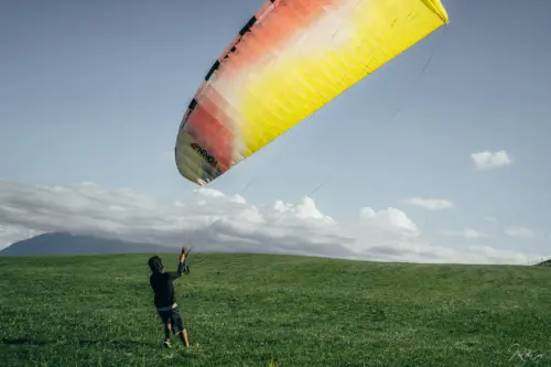 Parapente - Voile Dudek Nemo 4 - 28m2 à Lausanne