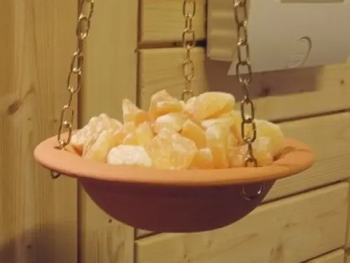 Bol pour parfums sauna à onex