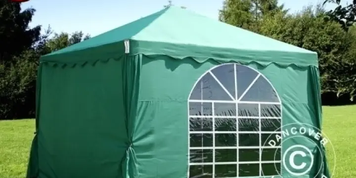 Partyzelt UNICO 3x3m, Dunkelgrün