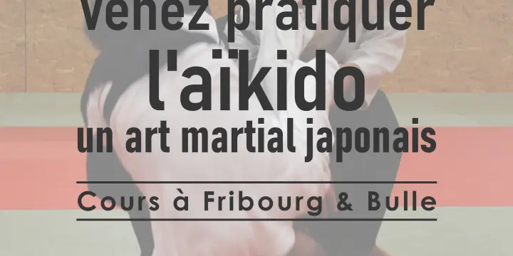 Cours d'aïkido à Fribourg