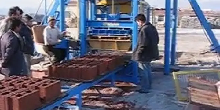 machine de parpaing, brique, hourdis