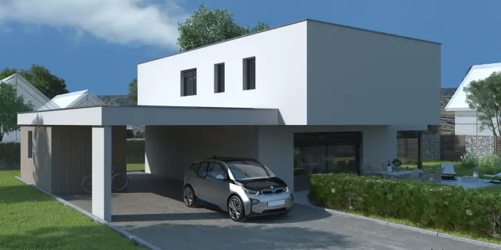 À Courrendlin maison neuve de 5.5 pièces à vendre