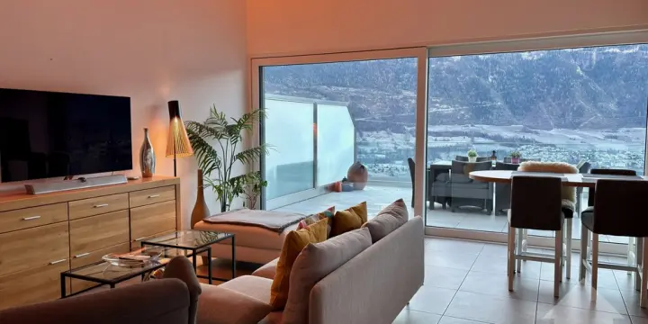 Attique avec vue panoramique