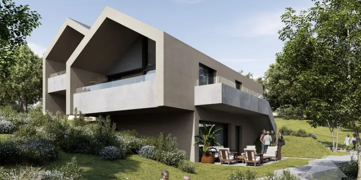 Appartement 3.5 pièces avec jardin à l'architecture moderne et épurée