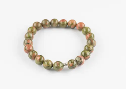 Bracelet Te Fiti Unakite à Chancy