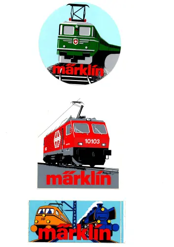 Autocollants Märklin à La Tour-de-Peilz