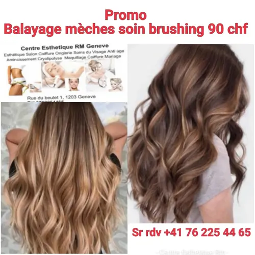 Balayage lumière highlight à Saint Jean