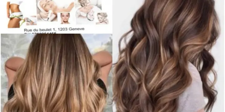 Balayage lumière highlight