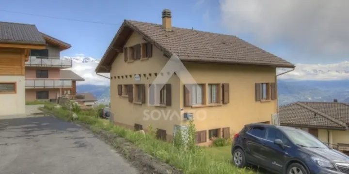 Sornard Haute-Nendaz opportunité maison familiale 5.5 pces à rénover