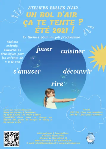 CAMPS D'ETE 2021 à Lausanne