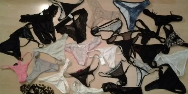 Je vends mes strings usagés