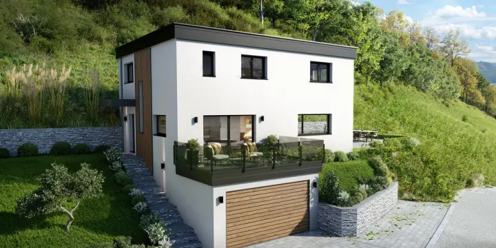 A VENDRE CONTEMPORAINE VILLA 5.5 PCES A RECHY