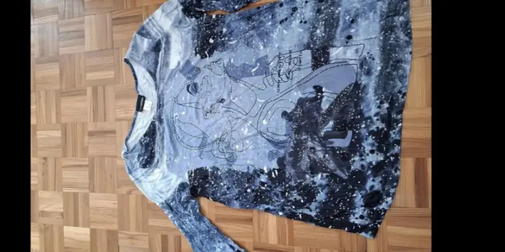 Shirt neuf bleu Mia Moda Neuf