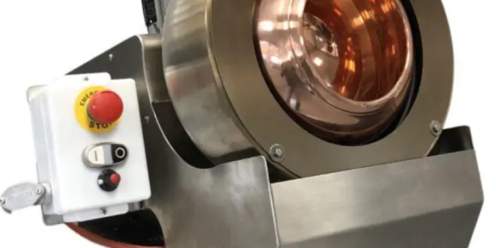 Machine à pralinés de paillasse à gaz