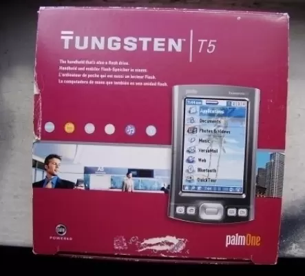 Ordinateur de poche Tungsten T5