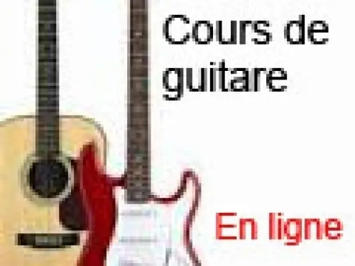 Cours de  guitare No. 1 En Ligne à Renens