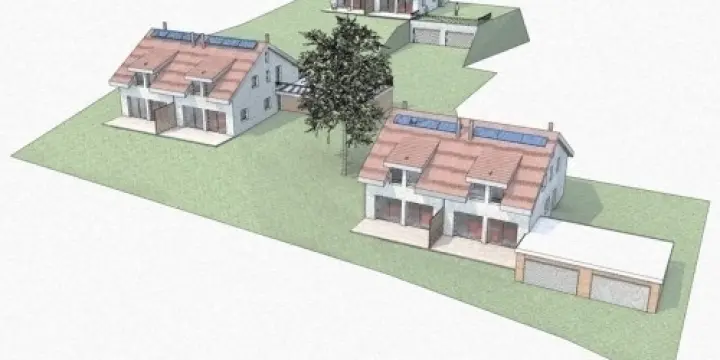 Champtauroz 6 villas jumelles à vendre