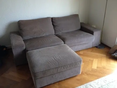 A donner: Canapé Ikea Kivik 3places gris
