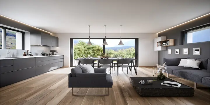 SPLENDIDE APPARTEMENT 4.5 PCES A SALQUENEN