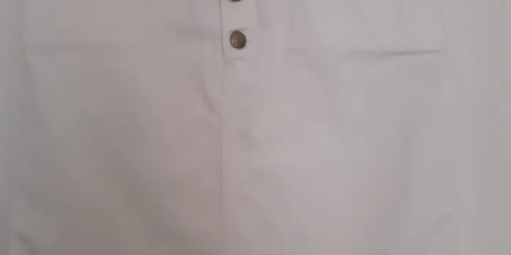 Jupe blanche en jeans Diesel, taille 26, jamais portée