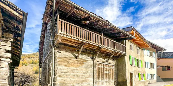 Grange à transformer en résidence principale à Orsières