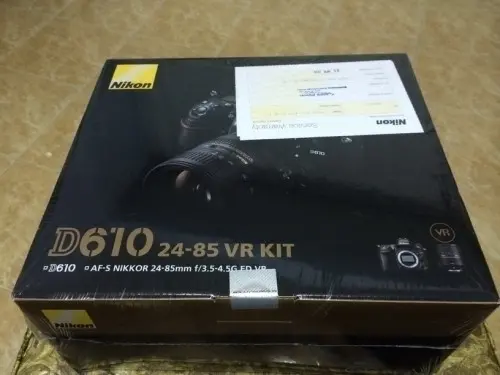 Nikon d610 24-85 VR kit à Geneve