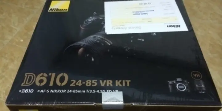 Nikon d610 24-85 VR kit