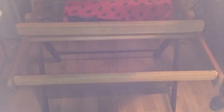 métier a tisser en bois macif