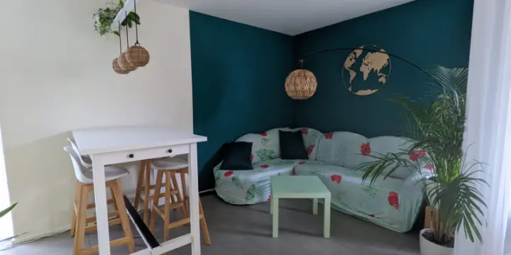 Charmante appartement avec jardin