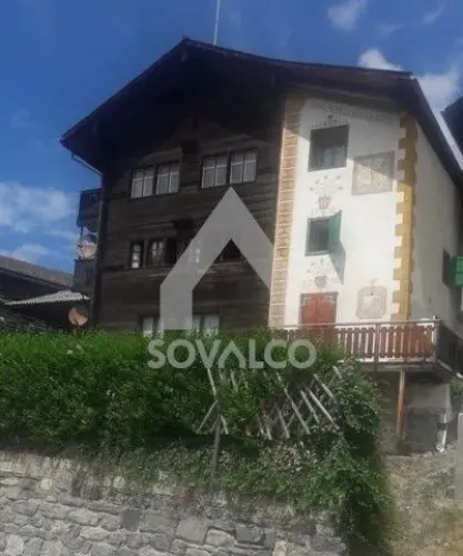 Appartement de 3.5 pces rénové à l'ancienne situé à Liez/St-Martin à Evolène