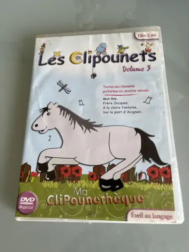 DVD musical - Les Clipounets Volume 3