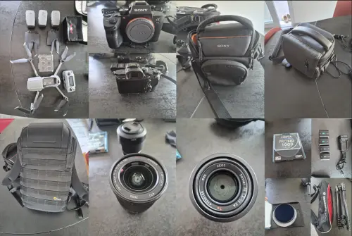 Pack COMPLET Sony A7III / Zeiss / DJI Mavic Pro 2 à Pont de la Morge