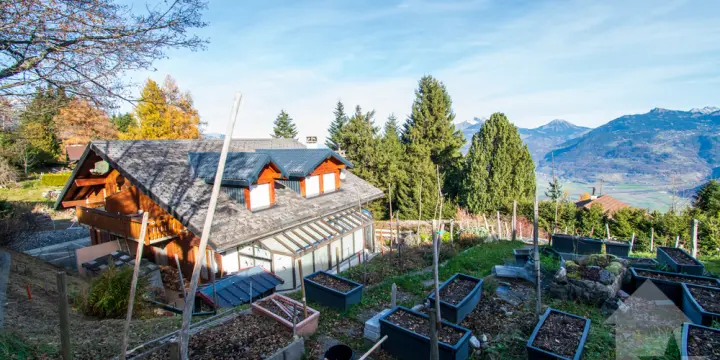 Les Cerniers, 3.5 pièces avec jardin d'hiver