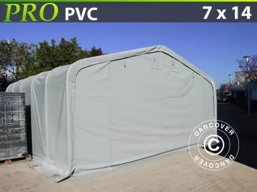 Lagerzelt Garagen PRO 7x14x3,8m PVC, Grau à Zurich