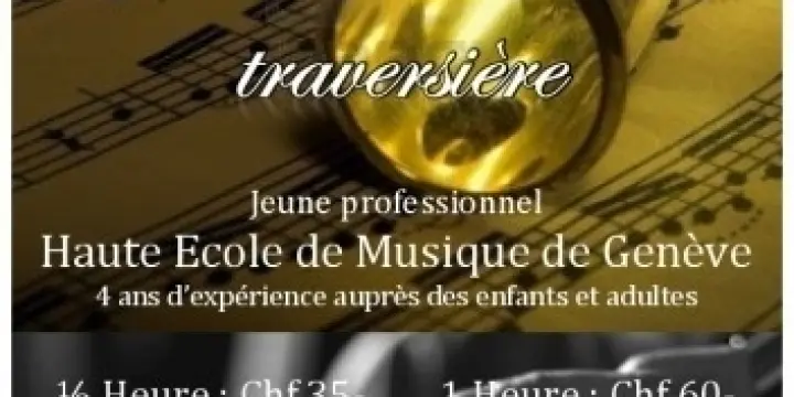 Cours flûte tous niv/style Neuchâtel