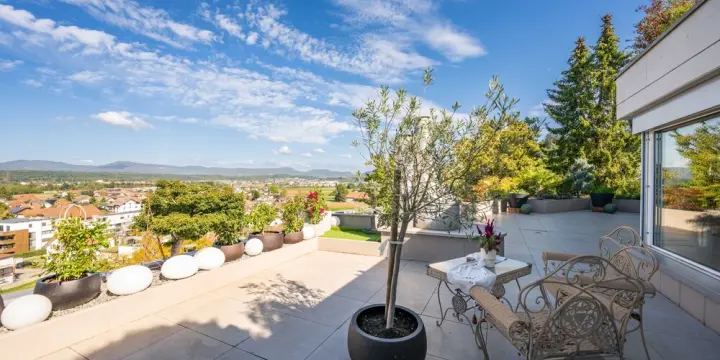 Über den Dächern - 96 m2 Terrasse mit Weitblick