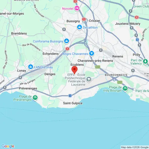 A louer - Local/dépôt de 20m2 - Sentier du Danube 2 à Ecublens