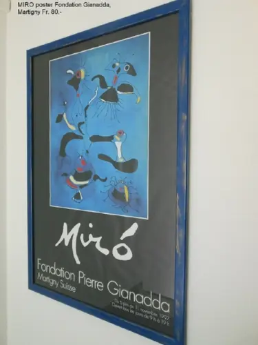 MIRO Plakat/POSTER à vendre / zu verkaufen à Moléson