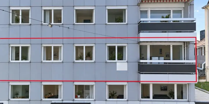 À vendre à Delémont appartement de 3.5 pièces au 2ème étage