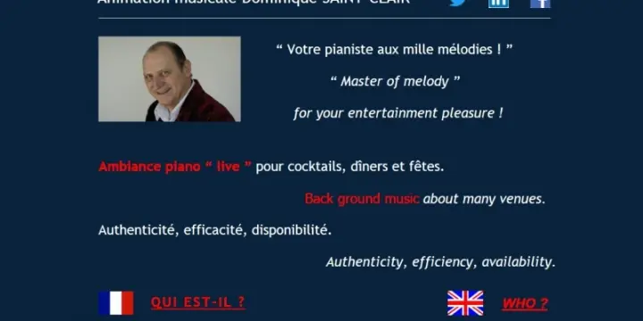 Votre pianiste aux mille mélodies / Master of Melody