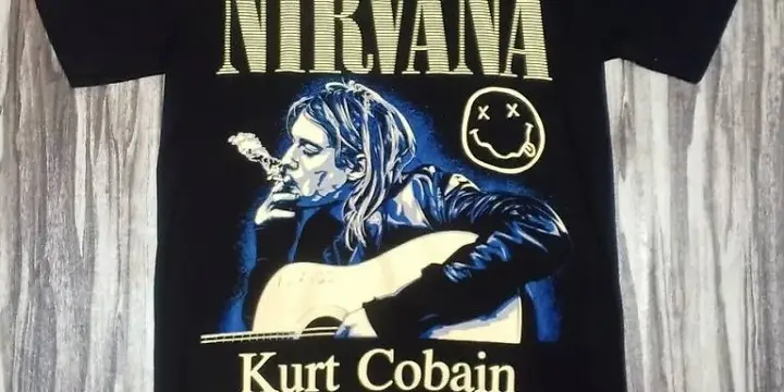 T-shirt Nirvana KURT COBAIN NTS