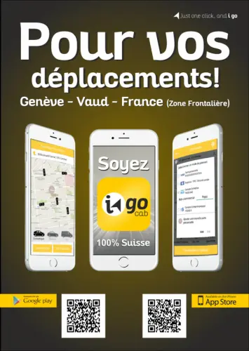 Chauffeurs professionnels iGo Cab à Lausanne