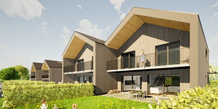 À vendre villa familiale neuve de 5,5 pièces à Courgenay