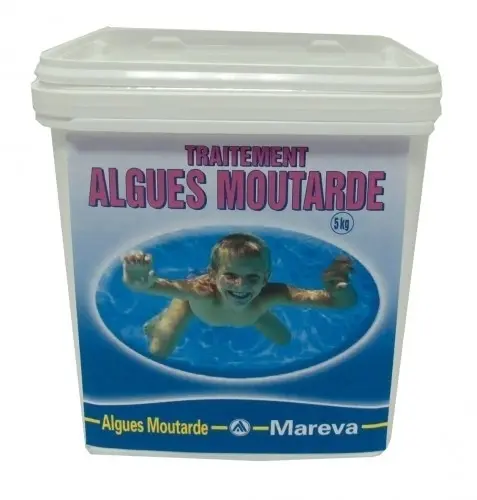 Stop algues Moutarde piscine 5kg à onex