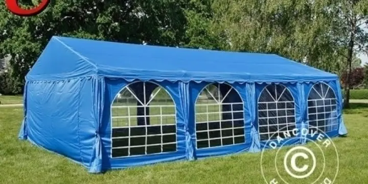 Partyzelt UNICO 5x8m, Blau