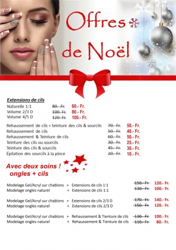 Extensions de cils 1D-8D à Sierre! à Sierre