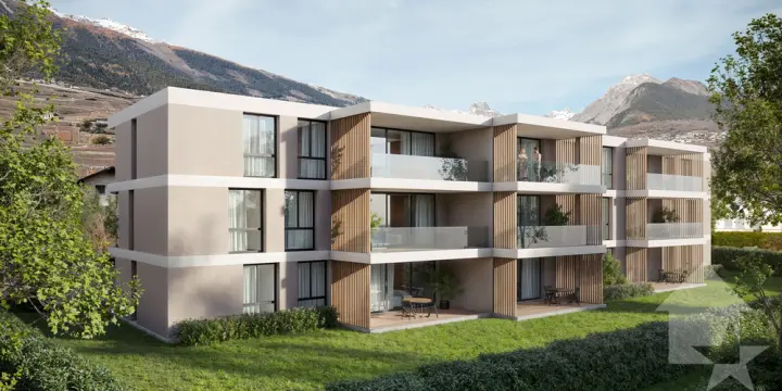Appartement 4.5 pièces - Lot A1 - Les jardins de Plan-Conthey